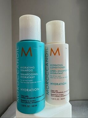 5/$60 Moroccanoil, Hydration Shampoo & Conditioner Duo 40 mL Each NEW
